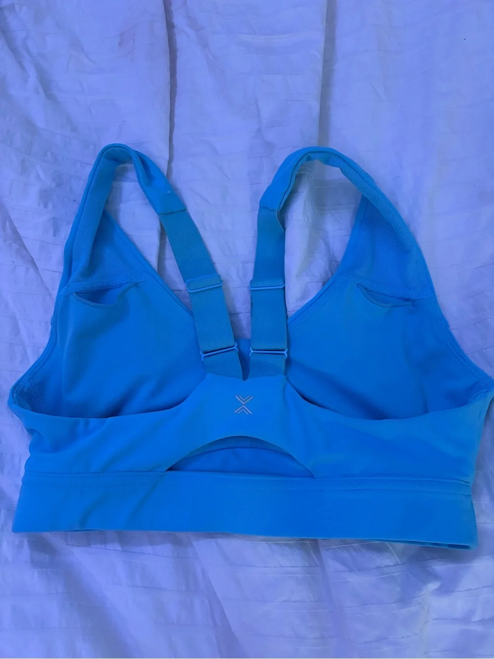 Xersion Light Blue Wireless Sports Bralette